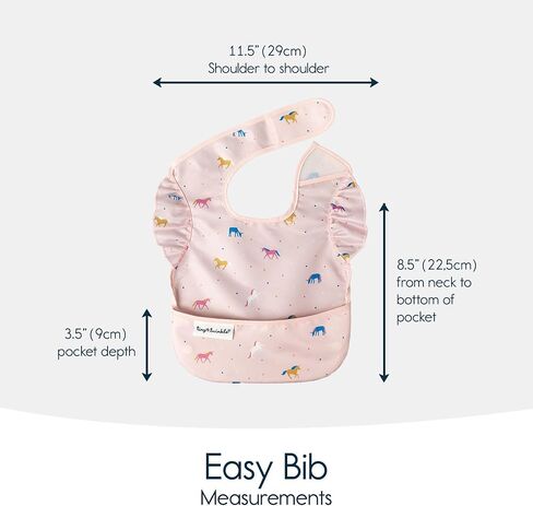 مجموعة من 3 صدريات سهلة مقاومة للفوضى من تايني توينكل، وصدريات أطفال باندانا مكونة من 10 قطع in Kuwait