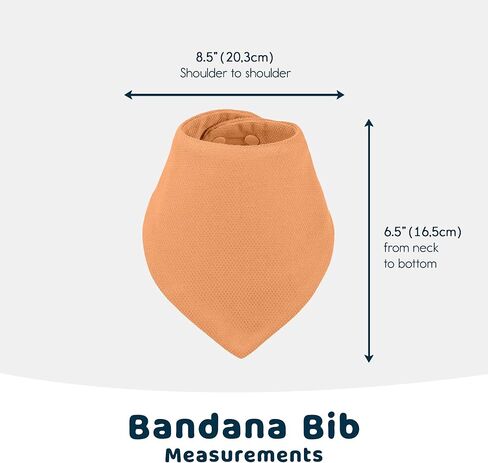 مجموعة من 3 صدريات سهلة مقاومة للفوضى من تايني توينكل، وصدريات أطفال باندانا مكونة من 10 قطع in Kuwait