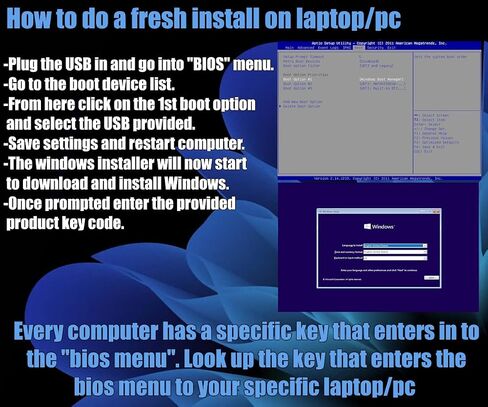 مفتاح تثبيت وتنشيط USB قابل للتمهيد لنظام التشغيل Windows 10. إصلاح إصلاح واستعادة أجهزة الكمبيوتر والكمبيوتر المحمول وسطح المكتب. يتضمن مفتاح التنشيط وتثبيت USB. دعم فني مجاني! [بطاقة_مفتاح_البرنامج]... in Saudi Arabia