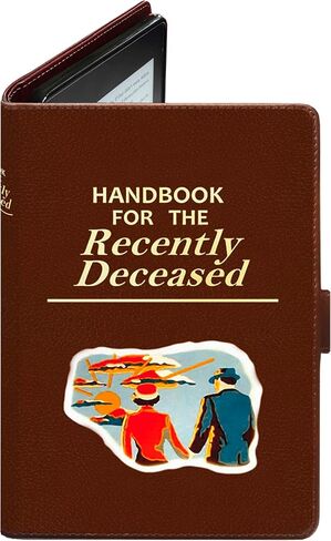 Book Cover for Any eReader with a 6 to 6.8 Inch Screen or 7.5 to 5.1 Inches in Size. Fits Any e-Book Reader Including kobo, Nook, Kindle, Paperwhite, Sony, storytel. (Recently Deceased Handbook) in Kuwait