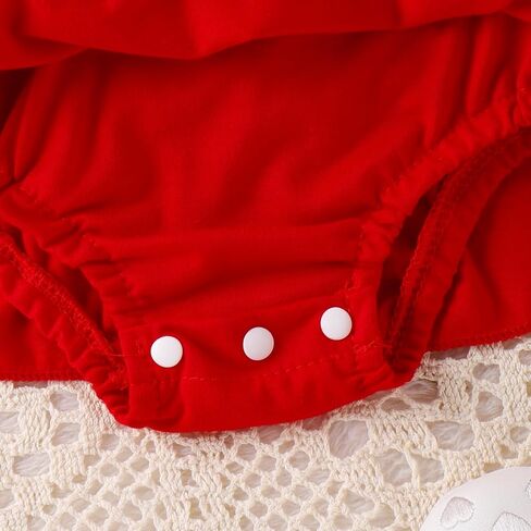 4th of July Baby Girl Outfits Newborn Romper Dress Summer Infant American Flag Clothes Cute Toddler Tutu Dresses in Saudi Arabia