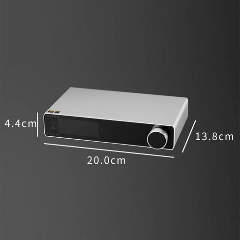 جهاز فك التشفير Topping E70 Velvet AK4499EX XU316 DSD512 PCM768k هرتز BT 5.1 LDAC 24Bit/96k هرتز مع جهاز تحكم عن بعد DAC (أسود) in Kuwait