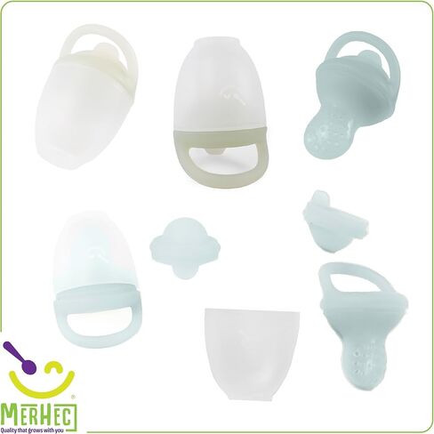 مجموعة تغذية الأطفال المصنوعة من السيليكون - مجموعة أطباق وأطباق الأطفال - Platos para Bebes comida 6 أشهر in Kuwait