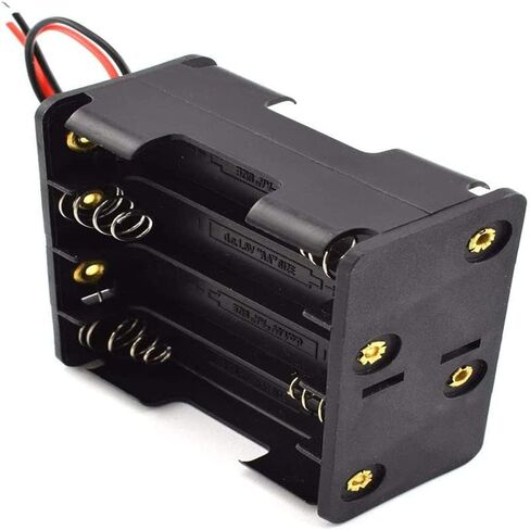 8 AA 8 x 1.5V AA Battery Holder Case Box, 2Pcs 8 x 1.5V AA Battery Holder Case Box in Saudi Arabia