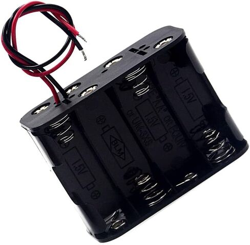 8 AA 8 x 1.5V AA Battery Holder Case Box, 2Pcs 8 x 1.5V AA Battery Holder Case Box in Saudi Arabia