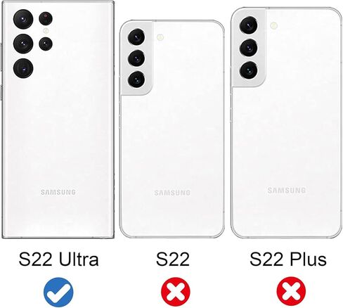 Compatible with Samsung Galaxy S22 Ultra Dual SIM Card Tray Holder Slot Replacement Parts + Open Eject Pin (White) in Kuwait