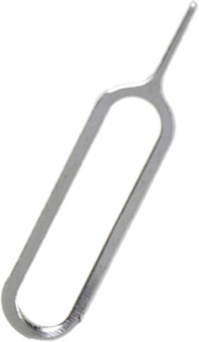 Compatible with Samsung Galaxy S22 Ultra Dual SIM Card Tray Holder Slot Replacement Parts + Open Eject Pin (White) in Kuwait