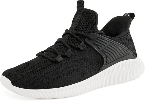 KPP Walking Shoes for Men Breathable Tennis Running Gym Sneakers Slip On Memory Foam Shoes in Kuwait