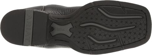 Ariat Womens Round Up Remuda Western Boot Black Deertan 9 Wide in Saudi Arabia