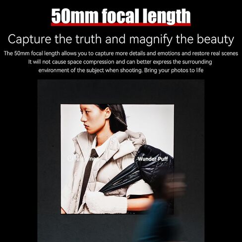 عدسة كاميرا 7Artisans 50 مم F1.8 AF STM Nikon Z Mount كاملة الإطار، حلقة فتحة خطية قابلة للتعديل، فتحة واسعة، تدعم EXIF، اكتشاف الوجه/العين، ترقية البرامج الثابتة، لـ Nikon Zfc Z50 Z6 Z7 Z8 Z9 Z7 MarkII in Saudi Arabia