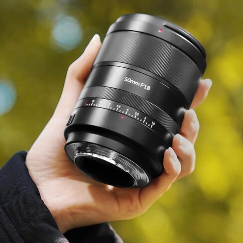 عدسة كاميرا 7Artisans 50 مم F1.8 AF STM Nikon Z Mount كاملة الإطار، حلقة فتحة خطية قابلة للتعديل، فتحة واسعة، تدعم EXIF، اكتشاف الوجه/العين، ترقية البرامج الثابتة، لـ Nikon Zfc Z50 Z6 Z7 Z8 Z9 Z7 MarkII in Saudi Arabia