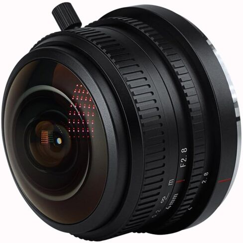 7artisans 4mm F2.8 Fisheye Lens,APS-C Ultra Wide Angle Camera Lens for M4/3 Mount Cameras EPM1 EPM2 EPL1 EPL2 EPL7 EPL9 E-M1 E-M5 E-M10 E-Pen-P G1 G2 G3 GX7 GX8 GM5 GM10 GH3 GH5 in Saudi Arabia