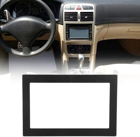 Car Stereo Frame,7in 2Din Car Player Frame Car Fascia Dash Mount Installation Trim Kit Frame 178 x 102mm Universal Fitment in Saudi Arabia