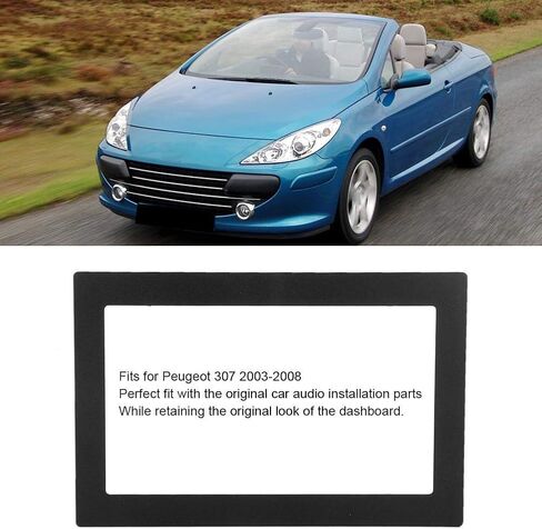 Car Stereo Frame,7in 2Din Car Player Frame Car Fascia Dash Mount Installation Trim Kit Frame 178 x 102mm Universal Fitment in Saudi Arabia