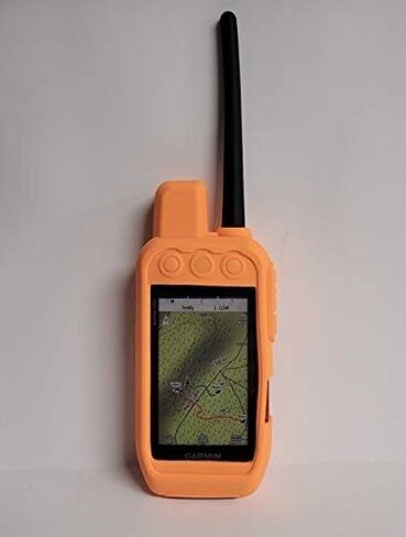 حافظة حماية من السيليكون لجهاز Garmin Alpha 200i (وردي) in Saudi Arabia