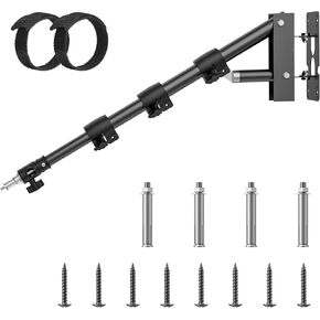 Ring Light Mount - Wall Mount Triangle Boom Arm.43inch/110cm