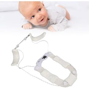 Baby Hip Abduction Corrector,Wearable Type Beading Rope Soft Shoulder Straps Hip Abduction Bracket Corrector, Pavlik Harness for Babies Under 12 Months