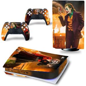 InnaGeek - ملصق جلدي واقٍ من الفينيل لجهاز PS5 Disk Edition Joker in Kuwait
