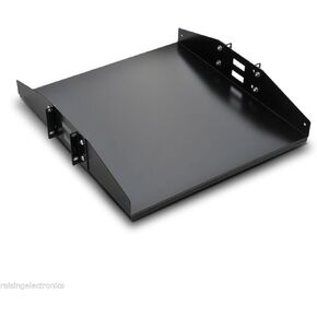 RAISING ELECTRONICS 2U 19inch Rackmounted Centermount Cantilever Network Utility Shelf