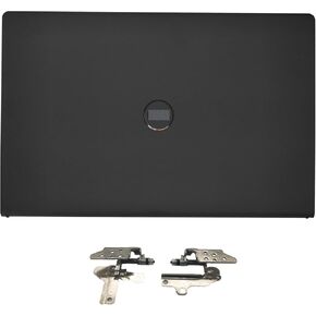 Replacement LCD Back Cover Rear Top Lid with Hinges for DELL Inspiron 15 3510 3511 3515 3520 3525 Series laptop 00WPN8 0WPN8 AP3LE000901 Black