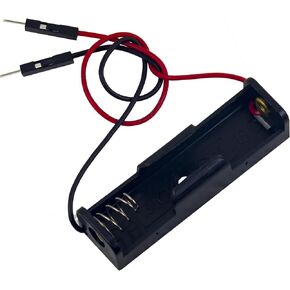8pcs 1x1 AA 1 Slot 1.5V AA Battery Holder with Male Pin