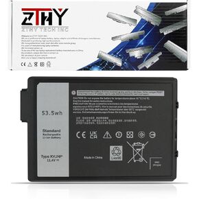 ZTHY 53.5Wh XVJNP Laptop Battery Replacement for Dell Latitude 5430 Rugged Latitude 7330 Rugged Series Notebook P148G P148G001 P149G P149G001 6JRCP 06JRCP M0TN3 0M0TN3 KD1CT 451-BCWQ 11.4V