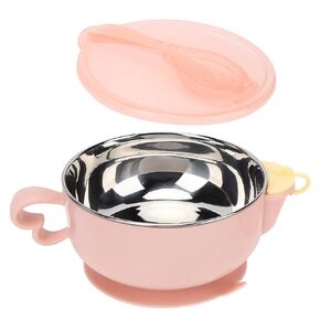 Feeding Bowl, Stainless Steel Insulated Bowl, for Baby Feeding for Heat Preservation