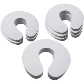 Gadgetime USA Door Finger Pinch Guard - Baby Proofing Soft Foam Door Slam Stopper - Safety Door Pinch Guard for Child & Pet - Prevents Finger Pinch Injuries & Door Locks - Pack of 6