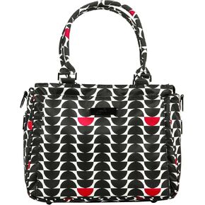 JuJuBe Be Classy Structured Multi-Functional Diaper Bag/Purse, Onyx Collection - Black Widow in Kuwait