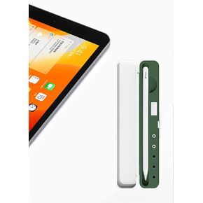 صندوق تخزين بغطاء صلب لحمل علبة حمل مدمجة من Antetek، حافظة متوافقة مع قلم Apple الجيل الأول والثاني، صندوق تخزين مع غطاء لجهاز iPad Pencil، ملحقات حامل 2021 (أزرق) in Kuwait