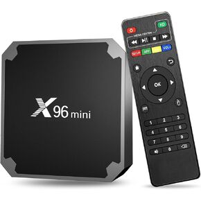 X96 Mini Smart TV Box, Android 11.0 Box 2024, TV Box 4K RAM 2GB ROM 16GB Amlogic S905W2 Quad Core Streaming Box, Dual WiFi 2.4G/5.8G Smart Home Media Player