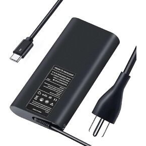 130W Laptop Charger USB C for Dell XPS 15 9530 9510 9520 9500 17 9700 9720 9710 Latitude 5520 5531 5511 5521 Precision 15 5570 3541 3571 5550 5560 3551 3560 3580 3581 14 5470 Alienware X14 R2