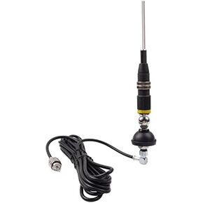10M and CB Mobile Mount Antenna with 3M RG58 Coaxial Cable with PL259 Plug,Suitable for CB Radio and 10 Meter Radio