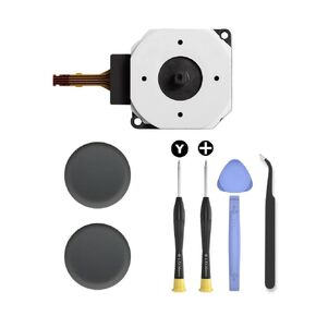 MEEFIX 3D Analog Joystick Button Replacement Kits with Thumb Stick Circle Pad Cap for Nintendo New 2DS/3DS/3DS XL/3DS LL