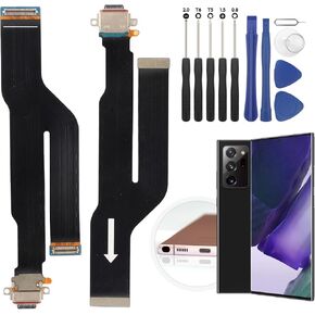 Replacement for Samsung Galaxy Note 20 Ultra 5G Charging Port Dock Connector for Samsung Note 20 Ultra 5G N986 SM-N986U Charging Port Replacement USB Charger Board Flex Cable Assembly Accessories