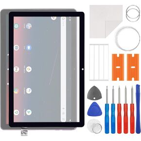 Front Screen Glass Outer Panel Lens Replacement +OCA Compatible with Onn Kids Tablet 10.1 Screen for Onn 100092980-10.1" with Repair Kit