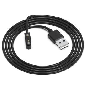 Smart Watch Charger Magnetic 2 Pin Cable for Fitness Tracker, Da Fit Watch Charger, Watch Charger Cable Replacement 2FT- Contact Pin Spacing 7.62mm