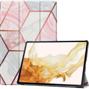 Smart Case for Galaxy Tab S9, Ratesell Lightweight Trifold Stand Smart Case Cover with Auto Wake/Sleep for Samsung Galaxy Tab S9 SM-X710 / X715 / X718 Lazy Cat