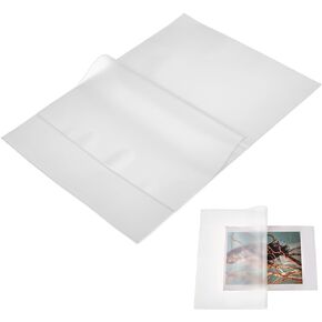 OLYCRAFT 100pcs 12x17 Inch Thermal Laminating Pouches 4 Mil A3 Hot Laminating Sheets Clear Self-Adhesive Laminating Sheets Self Sealing Laminate Sheets for Book Album Protection