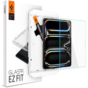 Spigen Tempered Glass Screen Protector [GlasTR EZ Fit] Designed for iPad Pro 13 inch M4 (2024) [9H Hardness/Case-Friendly]