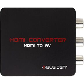 HDMI Converter for Google Chromecast: Use Chromecast with Older TVs That Have Composite (red/White/Yellow) Inputs. Includes Converter, Power Adapter Cable and Composite Video Cable.