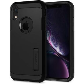Spigen Tough Armor [Military Grade] Designed for iPhone XR Case 6.1 inch - Black