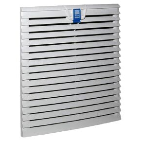 Rittal 3243.200, Outlet Vent, Passive Enclosure Cooling, 12.7" Height x 12.7" Width x 0.98" Depth