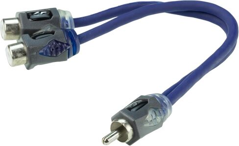 كابلات الصوت Scosche EFX Rogue R17X4 ذات 4 قنوات ملتوية زوج RCA - 4CH OFC ستيريو للسيارة، كابل موصل رياضي ورياضي بحري - 17 قدم ذكر إلى ذكر in Saudi Arabia
