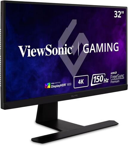 شاشة ألعاب فيوسونيك XG320U مقاس 32 بوصة بدقة 4K UHD 1 مللي ثانية و150 هرتز مع تقنية FreeSync Premium Pro وHDR 600 وHDMI ومنفذ DisplayPort وUSB وبيئة عمل متقدمة in Kuwait