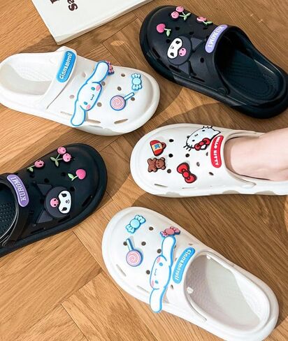 أحذية لطيفة شباشب كرتونية للنساء صنادل دش شباشب مضادة للانزلاق شباشب شاطئ باوتو ذات نعل سميك in Kuwait