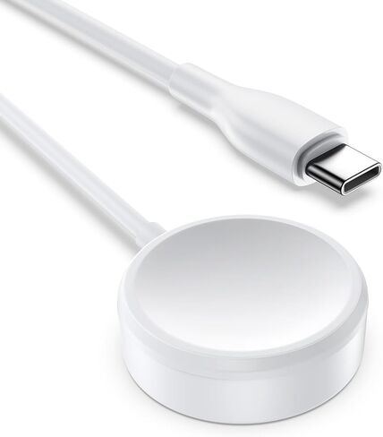 شاحن ساعة سريع 3FT، HOOTEK USB C ساعة مغناطيسية محمولة كابل شحن لاسلكي سلك وسادة شاحن لاسلكي بديل لسلسلة iWatch Ultra 2/9/8/7/6/SE2/SE/5/4/3/2/1 in Kuwait