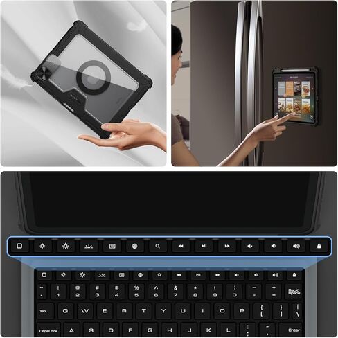 Nillkin iPad 10th Generation Keyboard and Magnetic Stand Magic Case for iPad 10.9 inch 10th case with Keyboard, Detachable Backlit Keyboard,Trackpad in Saudi Arabia