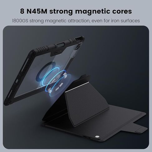 Nillkin iPad 10th Generation Keyboard and Magnetic Stand Magic Case for iPad 10.9 inch 10th case with Keyboard, Detachable Backlit Keyboard,Trackpad in Saudi Arabia