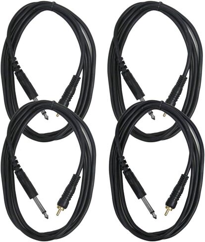 الصوت الزلزالي - SA-TSR5-S - كابل تصحيح أحادي بطول 5 أقدام 1/4 بوصة TS إلى RCA - مكبر للصوت إلى موصل الخلاط - محول غير متوازن in Saudi Arabia